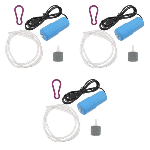3Conjuntos Mini Aerador USB Para De Multicolorido 2