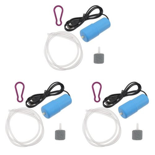3Conjuntos Mini Aerador USB Para De Multicolorido 1