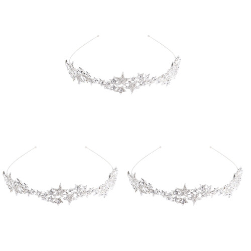 3 Unidades Faixa De Cabeça Com De Tiara De 1
