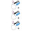 3Conjuntos Mini Aerador USB Para De Multicolorido 8