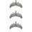 3 Unidades De Tiara Cristal Para Noiva E Vestido De 9