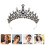 3 Unidades De Tiara Cristal Para Noiva E Vestido De 11