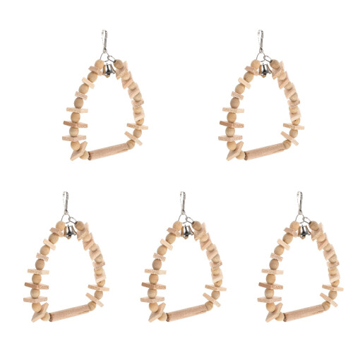 5Pcs Brinquedo De Para Pássaros Suspenso Para 1