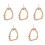 5Pcs Brinquedo De Para Pássaros Suspenso Para 3