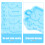 4Pcs De Silicone Para Chaveiro 2023 Pingente Portátil 11