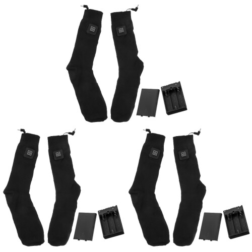 3 Pares De Elétricas Com De Bateria E Algodão 1