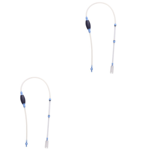 2Pcs Aspirador Manual Para , Sifão Com De 2