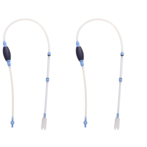 2Pcs Aspirador Manual Para , Sifão Com De 1
