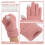 2 Pares De Luvas Térmicas Impermeáveis Com Para Inverno 11