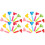120 Unidades 6 Cm Coloridos Plástico Para E Brinquedo 8
