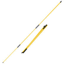 Fiberglas-Golfanzeigerstäbchen – 3-fach, 122,5 cm, Gelb