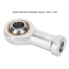 SIL14 Linke Gelenklager galvanisiert M14, 14 mm Loch, 57KN statisch