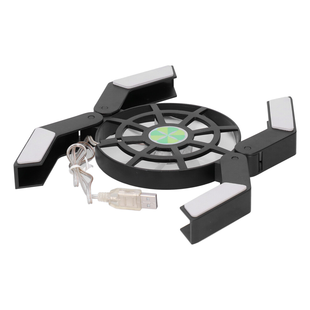Laptop Cooler Pad With Lum Luminous Fan Â 115X115x15mm, Black 9421359747032