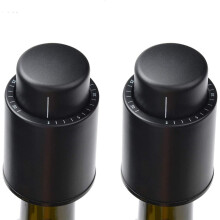Salvabottiglie per vino con indicatore di data, tappo sottovuoto per vino che garantisce la freschezza fino a 15 giorni, accessorio per vino di alta