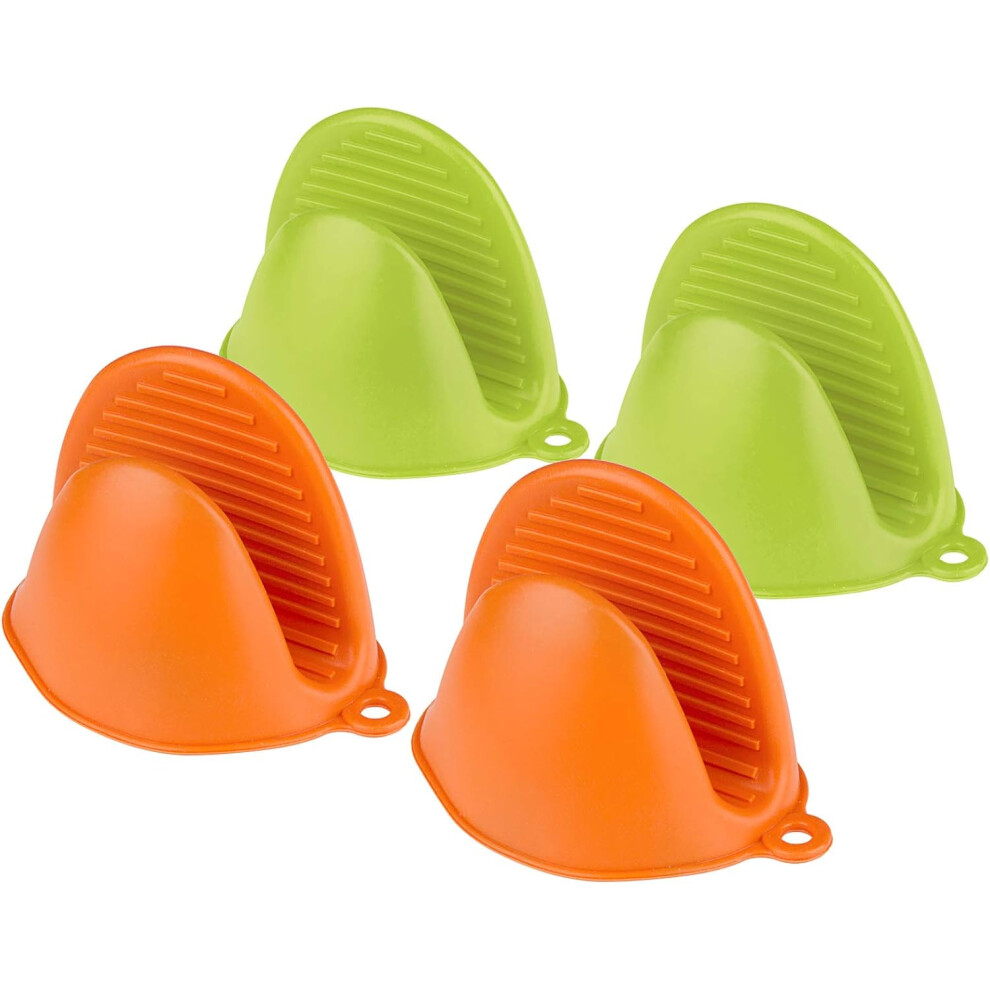 Protective Silicone Oven Mitts, Textured Silicone for Firm Grip with Heat Resistant up to 446, Non-slip Strips, Soft and Good Fit, Convenient Cleanin-image-OPC-PMVF2TX-NEW