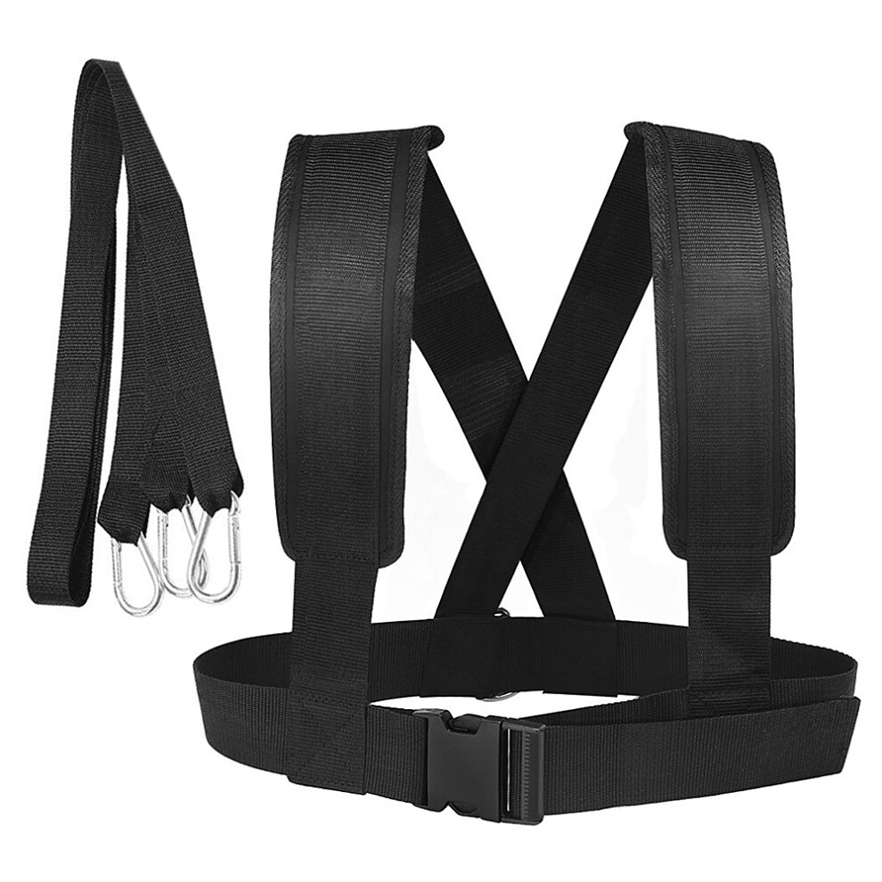 Training Rope & Resistance Belt for Running Sled & Tire Pulls Durable Material