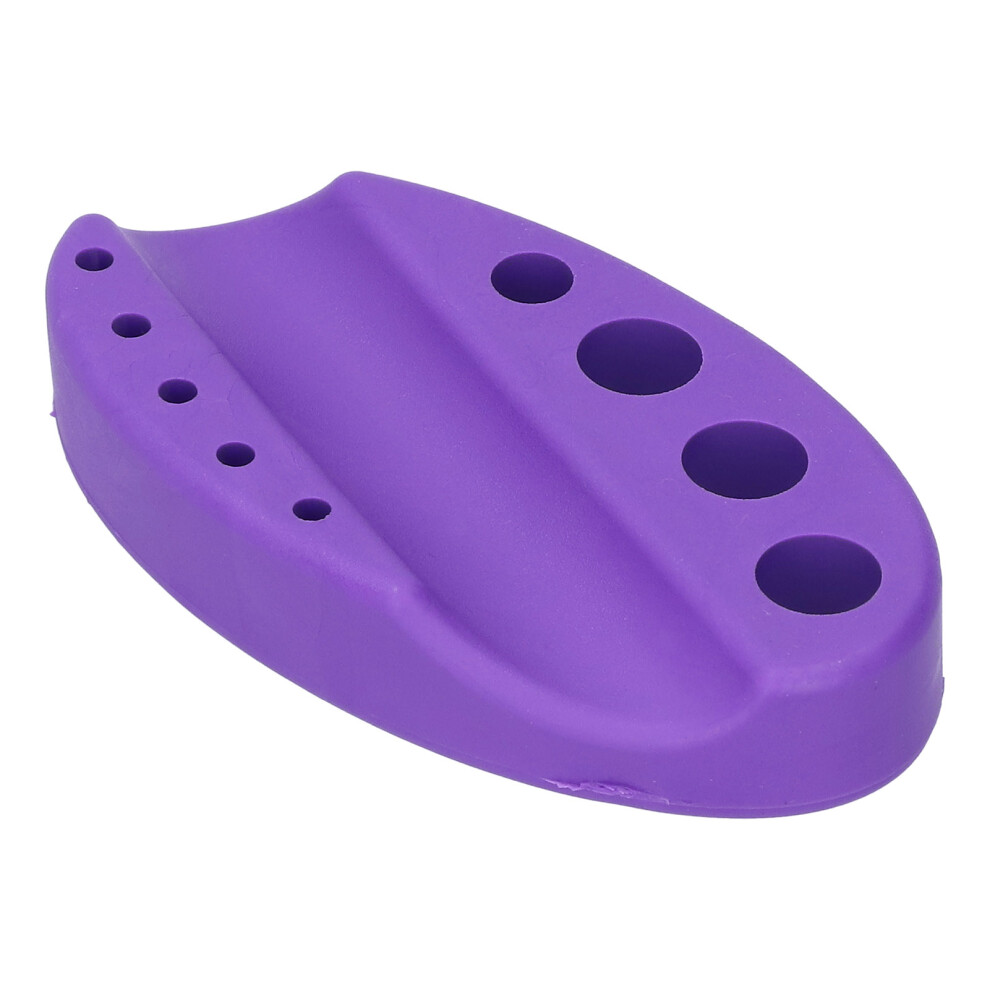 Purple Pumpkin Silicone Tattoo Ink Rack - Reusable Microblading Pen Ink Holder