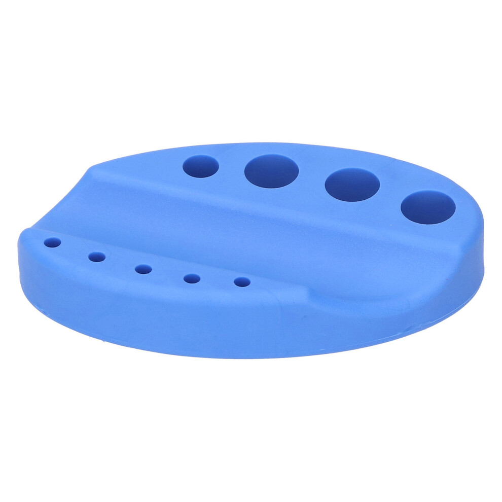 Blue Silicone Microblading Ink Holder Reusable Washable Tattoo Pigment Rack