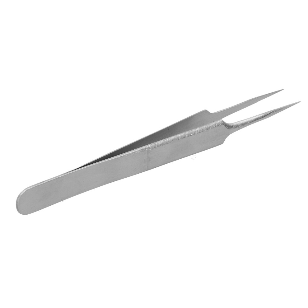 Eyelash Grafting Tweezers ST-14 Straight Curved Arc, Carbide Steel-image-OPC-PMVFCZH-NEW