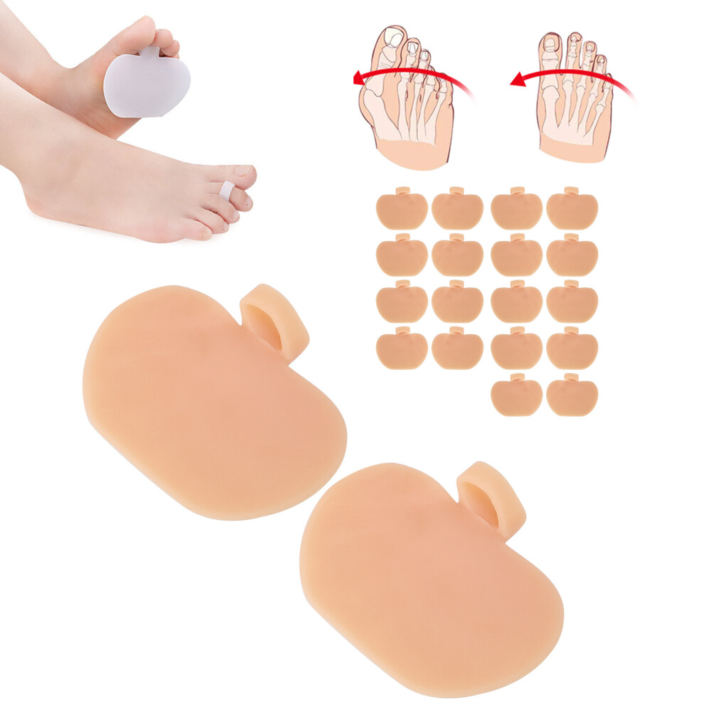 10 Pairs SEBS Forefoot Metatarsal Pads Toe Separator Foot Care Tool-image-OPC-PMVFD2V-NEW