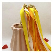 Silk Ribbon Wands 10/30/50 Pcs Mixed Color For Wedding Birthday Party Decorations Gym Dance Training Colour F 50Pcs