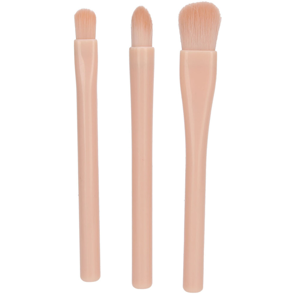 Portable Pink Retractable Makeup Brush for Soft Comfortable Application