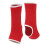 Red Nylon Breathable Ankle Brace Support for Boxing, Pair 2
