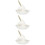 3 Teile Mehrzweck Keramik Form Schmuck Tablett 9