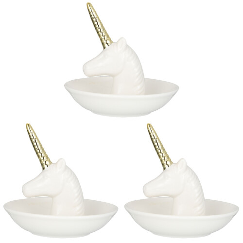 3 Teile Mehrzweck Keramik Form Schmuck Tablett 2