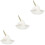 3 Teile Mehrzweck Keramik Form Schmuck Tablett 6