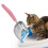 Long Handle Pet Litter Scooper Durable Metal Sift Pink 6