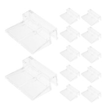 12pcs Aquarium Lid Clips for 8mm Glass Tank Cover Support
