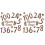 2 Sets Holz Baby , Foto Requisiten 2