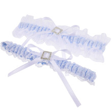 5 Paar Hochzeitsstrumpfband Schleife Beinschmuck