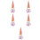 5Stk Valentines Gnome Einhorn 7