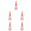 5Stk Valentines Gnome Einhorn 6