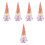 5Stk Valentines Gnome Einhorn 4