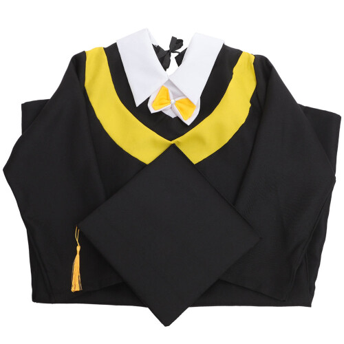 4 Sets Kinder Abschlussrobe Mit Quaste Hut Für Vorschule 1