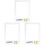 3Stk Happy 18 Selbstgestaltung Papier Bilderrahmen 2