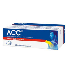 ACC Optima 20x effervescent tabs Cold Flu Respiratory