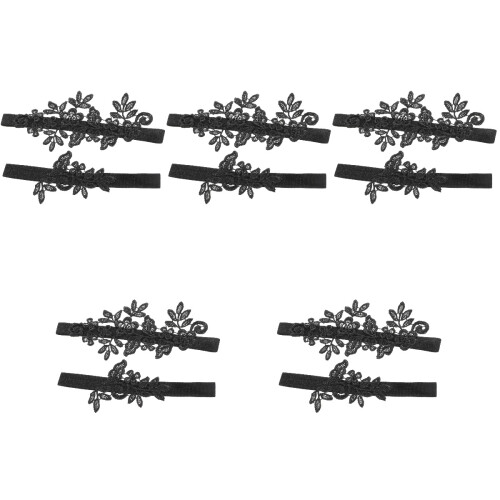 5 Sets Strumpfband Oberschenkel Band Gürtel 2