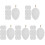 120 Stuks Plastic Ei Speelgoed Diy Doodle Voor Kinderen 4