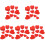 150 Stuks Hartplakjes Uitgesneden Liefde Hart Decor 2