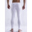 Men's Thermische Basislaag Ondergoed Broek Legging M Wit 5
