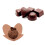 50 Stuks Papieren Chocolade Inlegvormen Compartiment 9