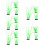 15 Kunstalgen Aqua Vivarium Decoratie 11