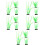 15 Kunstalgen Aqua Vivarium Decoratie 7