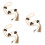 3 Hondentraining Deurbel Rustieke Hangende Huisdier Bell 9