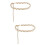 2 Imitatie Parels Ketting Taille Hanger Vrouwen Wit 7