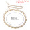 2 Imitatie Parels Ketting Taille Hanger Vrouwen Wit 10